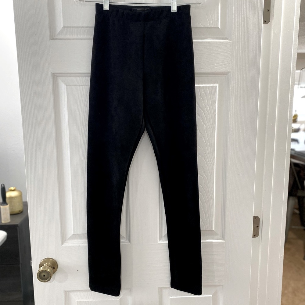 BCBG Maxazria Velvet Black Pants